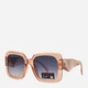 Солнцезащитные очки женские Guess Square 453847913 Коричневые (1159849524) - изображение 4