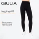 Безшовні легінси жіночі з мікрофібри Giulia LEGGINGS 02 S/M Black-nero, Жіночі лосини - зображення 1