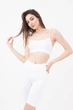 Велосипедки женские Giulia TRACKS 01 L/XL White-bianco бесшовные спортивные шорты для фитнеса - изображение 2
