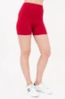 Женские бесшовные шорты Giulia SHORTS RIB SHAPE L/XL рубчик, моделирующий шов, тренировки, активный стиль, эластичные, бордовые Bordo-winery - изображение 2