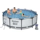 Басейн каркасний Bestway Steel Pro Max 366x100 см з фільтром і драбиною 56418 - изображение 2