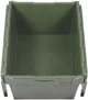 Ящик пластиковый (800х600х440) сплошной, оливковый - изображение 8