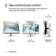 TFT 23.8" HP S5 Pro 524pu, IPS, 100Hz, HDMI, DP, USB-C, RJ-45, HAS, чорний - зображення 2