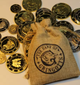 Сувенірні монети 1 Галеон Гаррі Поттер. Грінготс. Дракон. Gringotts Bank Coin Collection. Harry Potter Galleon - изображение 5
