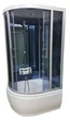 Гидромассажный душевой бокс Atlantis AKL 1110B R 110х82x220 правый черный - изображение 1