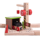 Drewniany zestaw Bigjigs Rail Kopalnia węgla z dźwigiem (0691621092552) - obraz 4