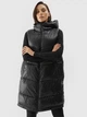 Теплый жилет удлиненный женский 4F Vest F074 4FAW23TVESF074-20S S Черный (5904698480944) - изображение 1