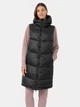 Теплый жилет удлиненный женский 4F Vest F074 4FAW23TVESF074-20S S Черный (5904698480944) - изображение 7