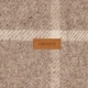 Мягкий теплый шерстяной плед покрывало в клетку ARDESTO Leonardo Alpina 140x200 см 100% шерсть плед шерсть для спальни гостиной детской и пикника Клеточка Бежевый - изображение 11