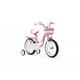 Детский двухколесный велосипед для девочки Royal Baby Little Swan Steel 16 дюймов RB16-18 с корзиной (Розовый) - изображение 2