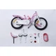 Детский двухколесный велосипед для девочки Royal Baby Little Swan Steel 16 дюймов RB16-18 с корзиной (Розовый) - изображение 5