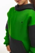 Дитячий спортивний утеплений костюм Kindamor Active Heat Grey/Green, фліс для дівчинки 116 см сірий із зеленим - зображення 7