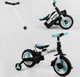 Детский велосипед-трансформер 4 в 1 Best Trike со сьемными педалями (Бирюзовый) - изображение 2