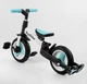Детский велосипед-трансформер 4 в 1 Best Trike со сьемными педалями (Бирюзовый) - изображение 6