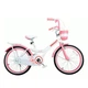 Детский двухколесный велосипед для девочки Royal Baby Princess Jenny Girl Steel 20 дюймов RB20-4 с корзиной (Бело-розовый) - изображение 1