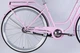 Велосипед городской 28 дюймов Dorozhnik Retro Velosteel 2025 с корзиной и багажником, рама 19" (Нежно розовый) - изображение 4