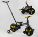 Детский велосипед-трансформер 4 в 1 Best Trike со сьемными педалями (Желтый) - изображение 2