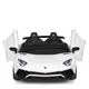 Дитячий двомісний електромобіль Lamborghini Aventador 200W M 5738AL(24V) (Білий) - зображення 2