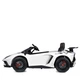Дитячий двомісний електромобіль Lamborghini Aventador 200W M 5738AL(24V) (Білий) - зображення 4