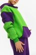 Детский спортивный утепленный костюм Kindamor Active Heat Purple/Green, флис для мальчика 116 см фиолетовый с зеленым - изображение 7