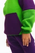 Дитячий спортивний утеплений костюм Kindamor Active Heat Purple/Green, фліс для дівчинки 122 см фіолетовий із зеленим - зображення 9