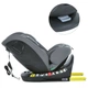 Автокрісло універсальне дитяче El Camino ME 1188 i-HOLD Shadow Gray 0+/1/2/3 (0-36 кг) - зображення 8