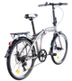 Велосипед складной алюминиевый 24 дюйма Ardis City Folding с багажником, рама 13" (Серый) - изображение 3