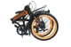 Велосипед складной 20 дюймов Crossride City Folding с багажником, рама 12.5" (Черно-оранжевый) - изображение 2