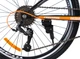 Велосипед горный 26 дюймов Crossride Shark, рама 17" (Черно-оранжевый) - изображение 5