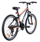 Велосипед горный подростковый Crossride Shark 24 дюйма, рама 11" (Черно-оранжевый) - изображение 3