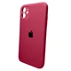 Чехол Fiji Silicone Case Full Camera для Apple iPhone 11 бампер накладка с защитой камеры Rose Red - изображение 1