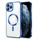 Чохол Fiji Chrome для Apple iPhone 11 Pro з MagSafe та захистом камер Blue - зображення 1
