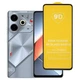 Захисне скло TDG 9D для Tecno POVA 6 Neo (LI6) повне проклеювання чорний - зображення 1