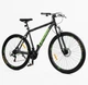 Велосипед Спортивный 29 дюймов Corso Leader LD-800 оборудование Shimano стальная рама 21 дюймов 21 скорость. Black and Green (176388) - изображение 2