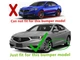Бризковики Acura TLX-L 2016-2020, комплект 4шт. - изображение 2