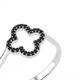Кольцо серебряное Клевер с фианитами Silver Style 17 р. (11482.10 sku:2300103897896) - изображение 2