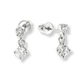 Сережки-пусети (гвоздики) срібні з фіанітами Silver Style (31431.30 sku:2300103198016) - зображення 1