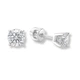 Сережки-пусети (гвоздики) срібні з фіанітами Silver Style (30721.12 sku:2300103429073) - зображення 2