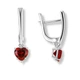 Сережки срібні з фіанітами Silver Style (249536.55 sku:2300104024499) - зображення 2