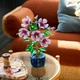 Конструктор Hibiscus flowers квітка у вазоні - зображення 1