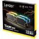 Модуль памяти для компьютера ddr5 32gb (2x16GB) 6000 MHz Thor rgb Lexar (ld5u16g60c38bg-rgd) - изображение 5