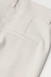 Жіночі штани H&M 209775-4 34(160/64) молочний 2097750002 - зображення 2
