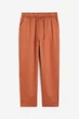 Жіночі штани H&M 203760-1 XS(160/64) світло-коричневий 2000004993306 - изображение 1