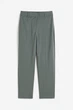 Жіночі штани H&M 209717-3 32(150/60) темно-зелений 2097170001 - изображение 1
