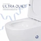 Унітаз підлоговий Qtap Jay Ultra Quiet із сидінням Soft-close 640x360x835 мм QT07222175TW White - зображення 6