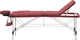 Розкладний масажний стіл-ліжко Bordeaux Red Physa-червоний - изображение 6