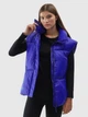 Теплый жилет короткий женский 4F Vest F075 4FAW23TVESF075-36S M Синий (5904698481071) - изображение 3