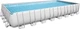 Басейн каркасний прямокутний 11в1 Bestway 56623 Power Steel 956 x 488 см - білий - изображение 6