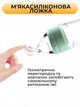 Ніблер силіконовий для годування прорізувач для зубів з контейнером пляшечка нимблер з силіконовою сіточкою для фруктів пюре ниблер 2в1 для введення прикорму персиковий - зображення 7