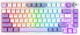 Клавиатура беспроводная Proove Gaming Coupe Bluetooth/Wireless/USB Ukraine Layout White/Purple (627890029) - изображение 1